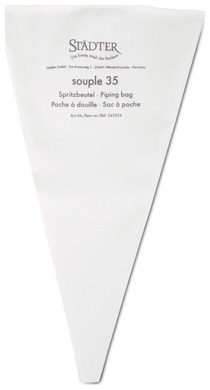 Image of Städter Profi-Spritzbeutel 35 cm Weiß souple