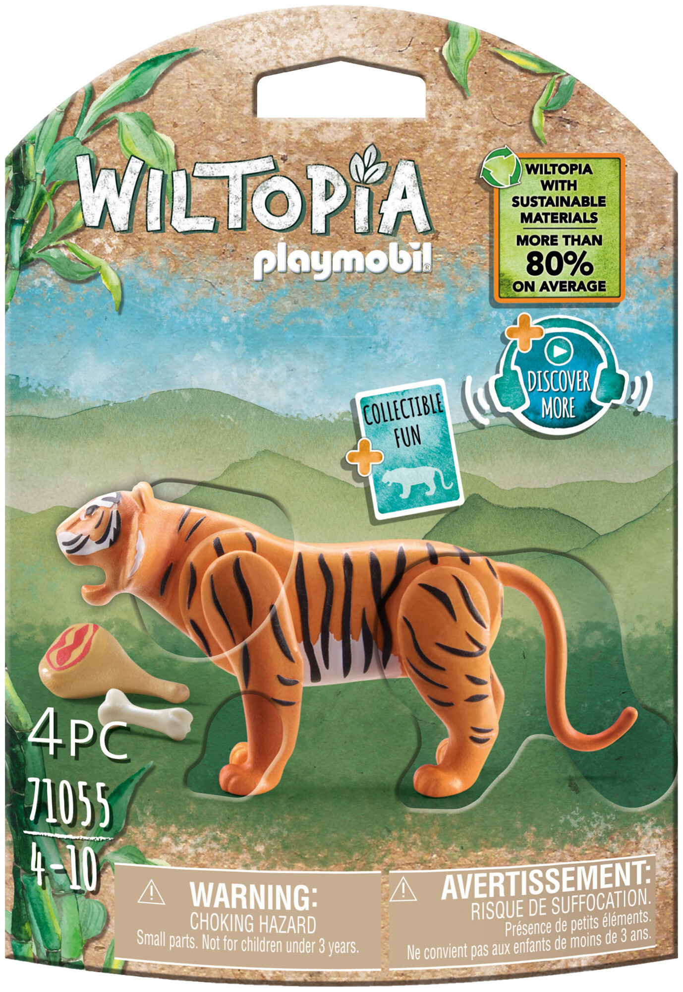 Image of Playmobil 71055 Tiger