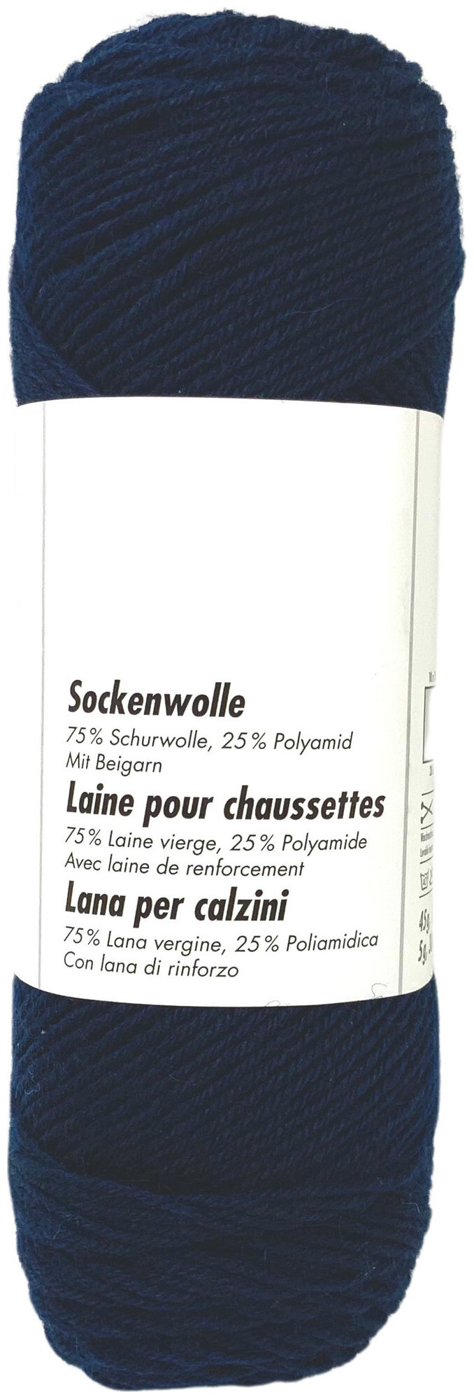 Sommer Weda Sockenwolle 2456 marine 50g