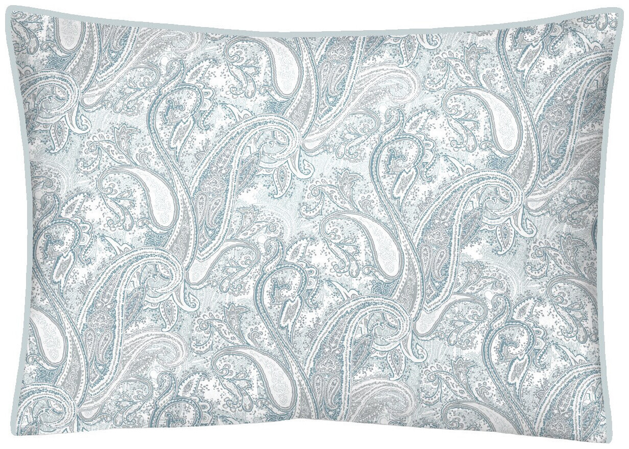 Image of Inhouse Kissen Gots Satin 50x70 Paisley blau