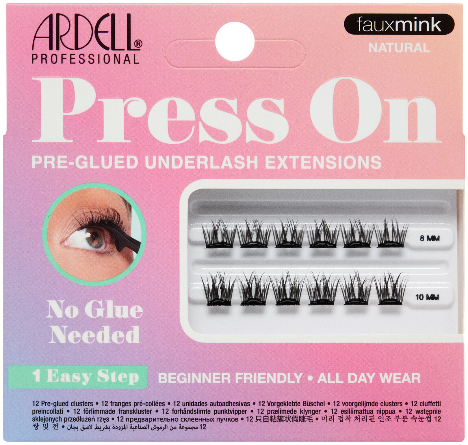 Image of Ardell Press On Mini Faux Mink Natural