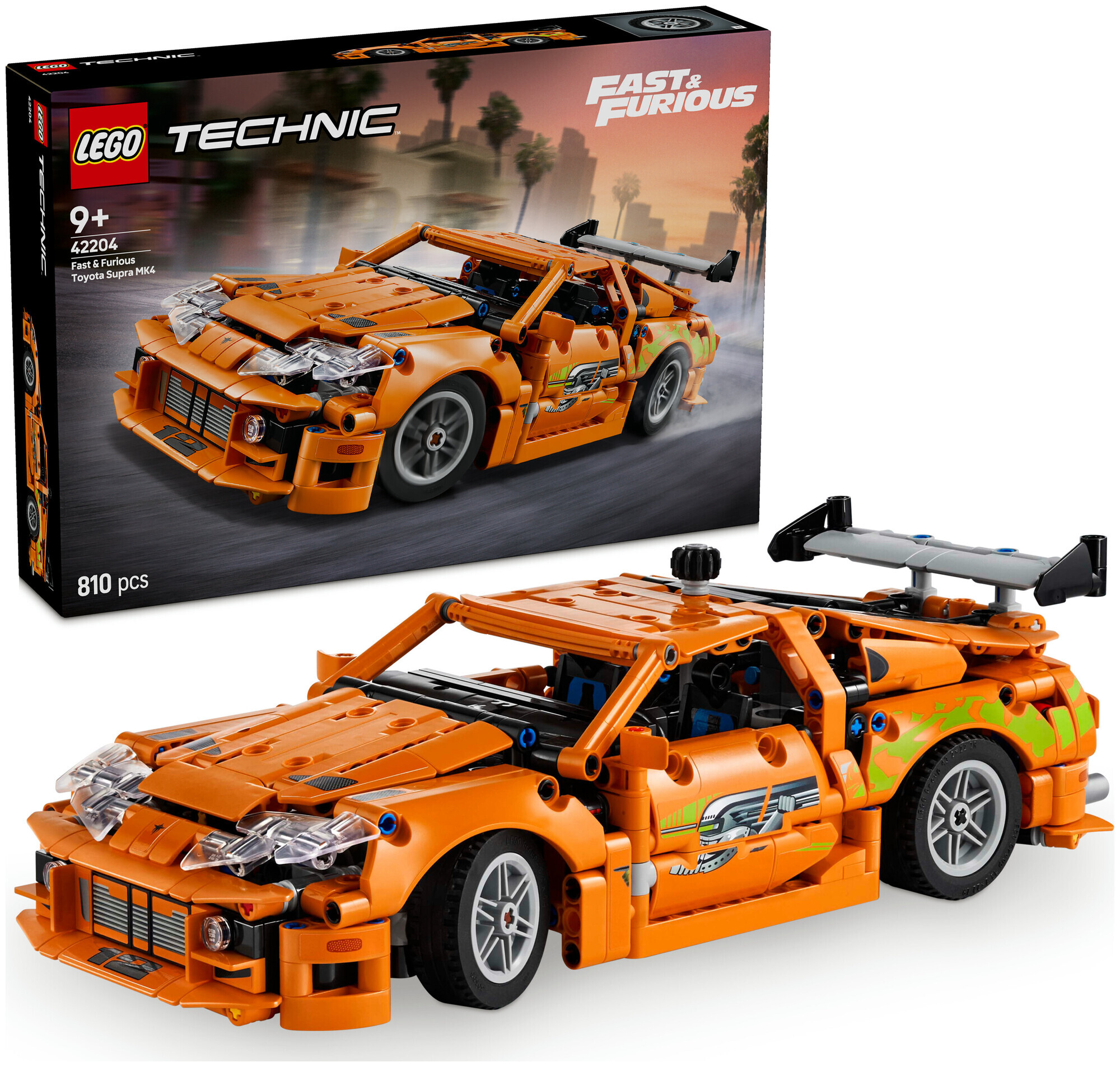 Image of Lego Technic Lego® Technic 42204 Fast and Furious Toyota Supra MK4 - Spielzeug Auto ab 9 Jahren