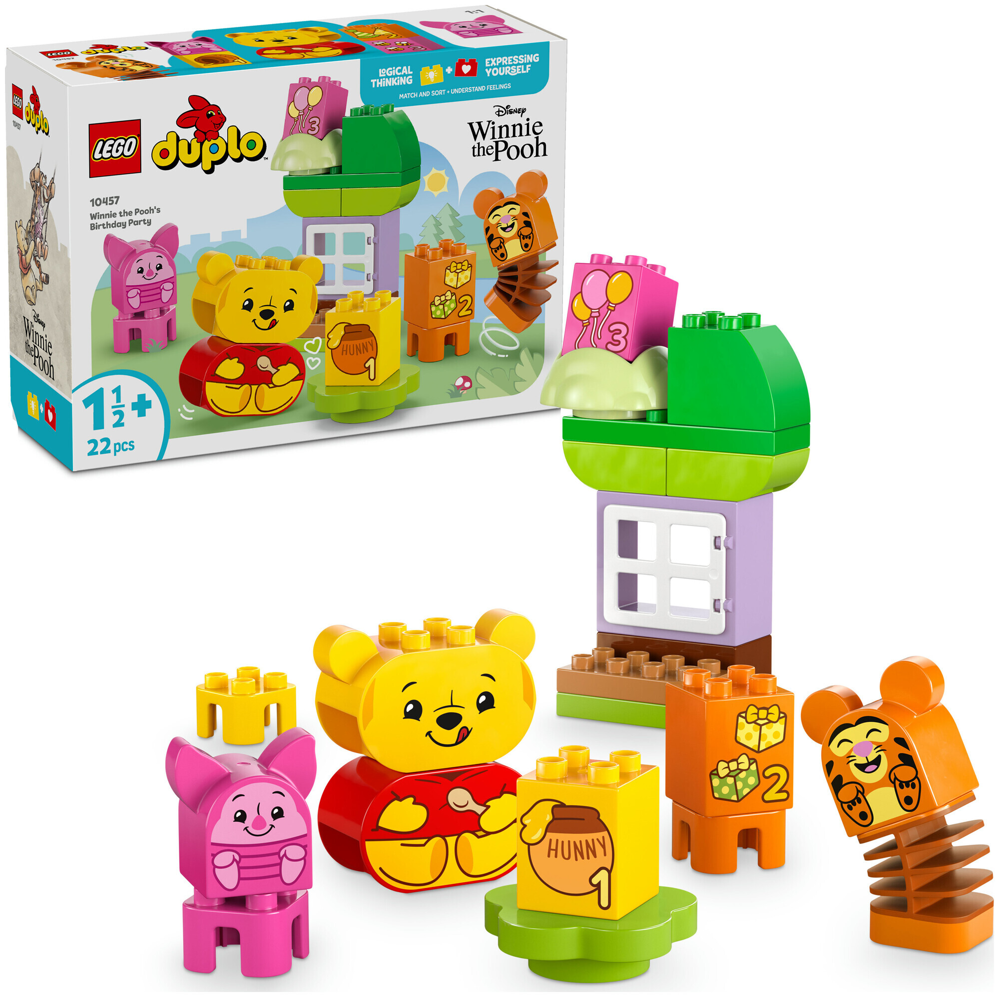 Image of Lego Duplo Lego® Duplo 10457 | Disney Winnie Puuhs Geburtstagsparty - Lernspielzeug ab 1.5 Jahren