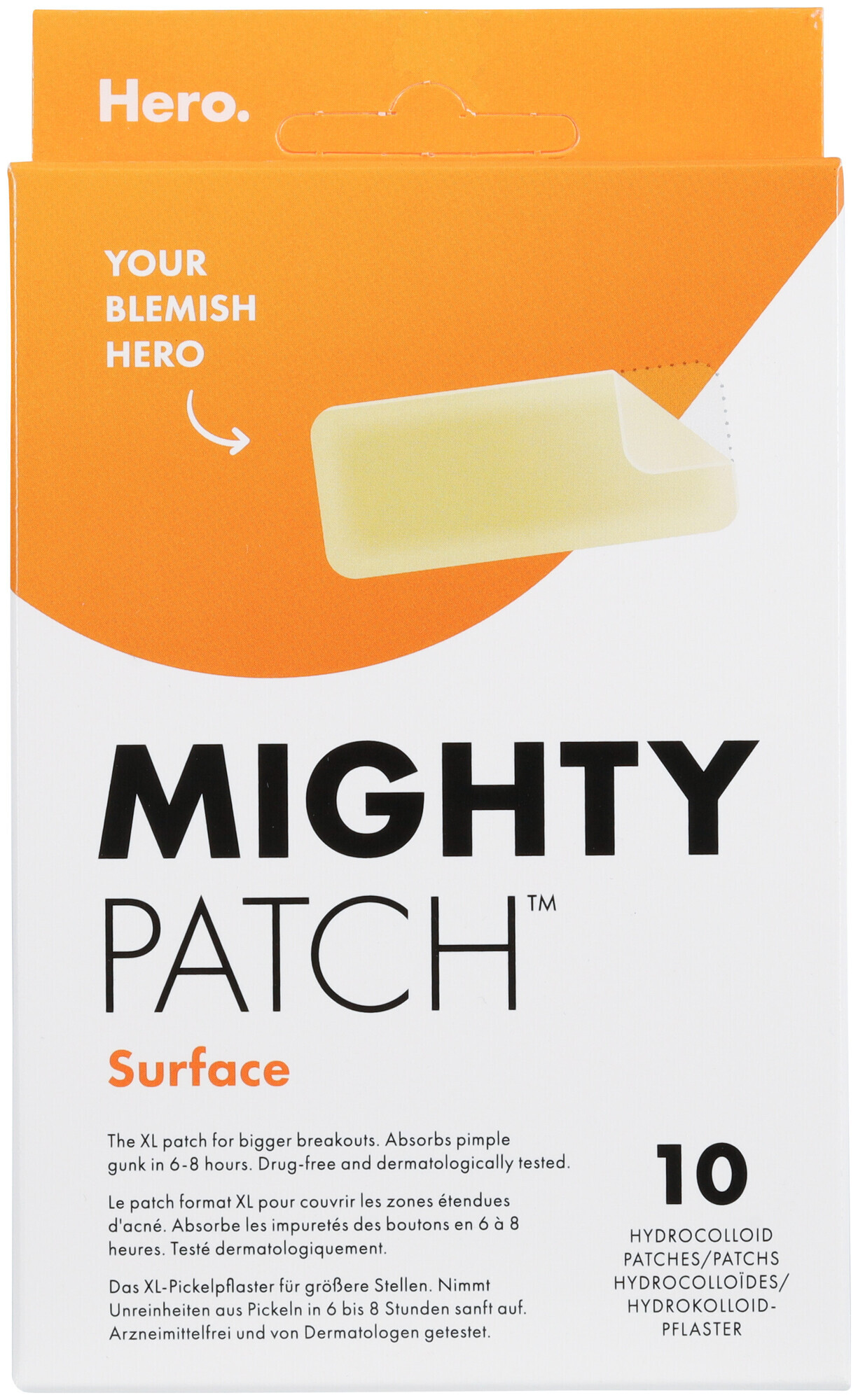 Image of Hero Cosmetics Hero. Mighty Patch Surface 10 Stk.