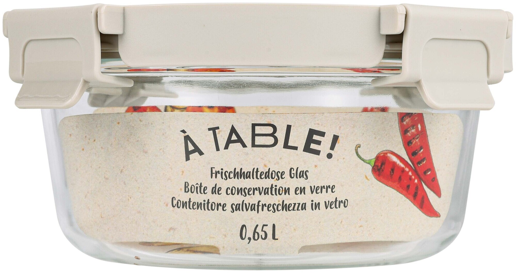 À Table! Frischhaltedose rund 0.65l