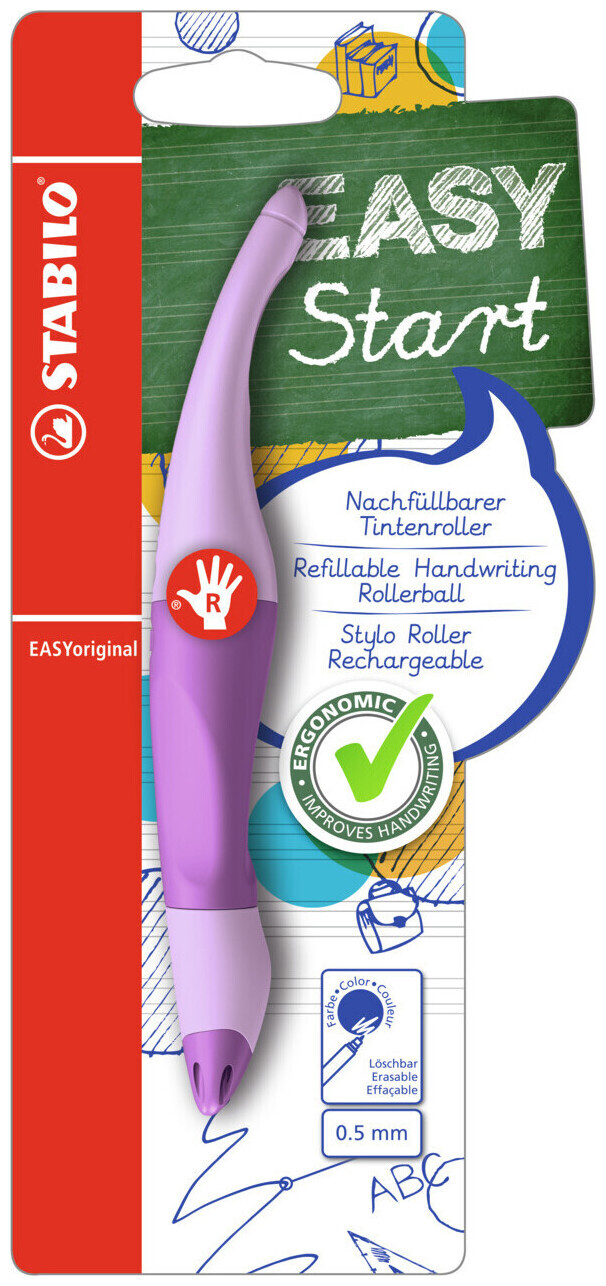 Image of Stabilo EASYoriginal Tintenroller pastell lila für Rechtshänder