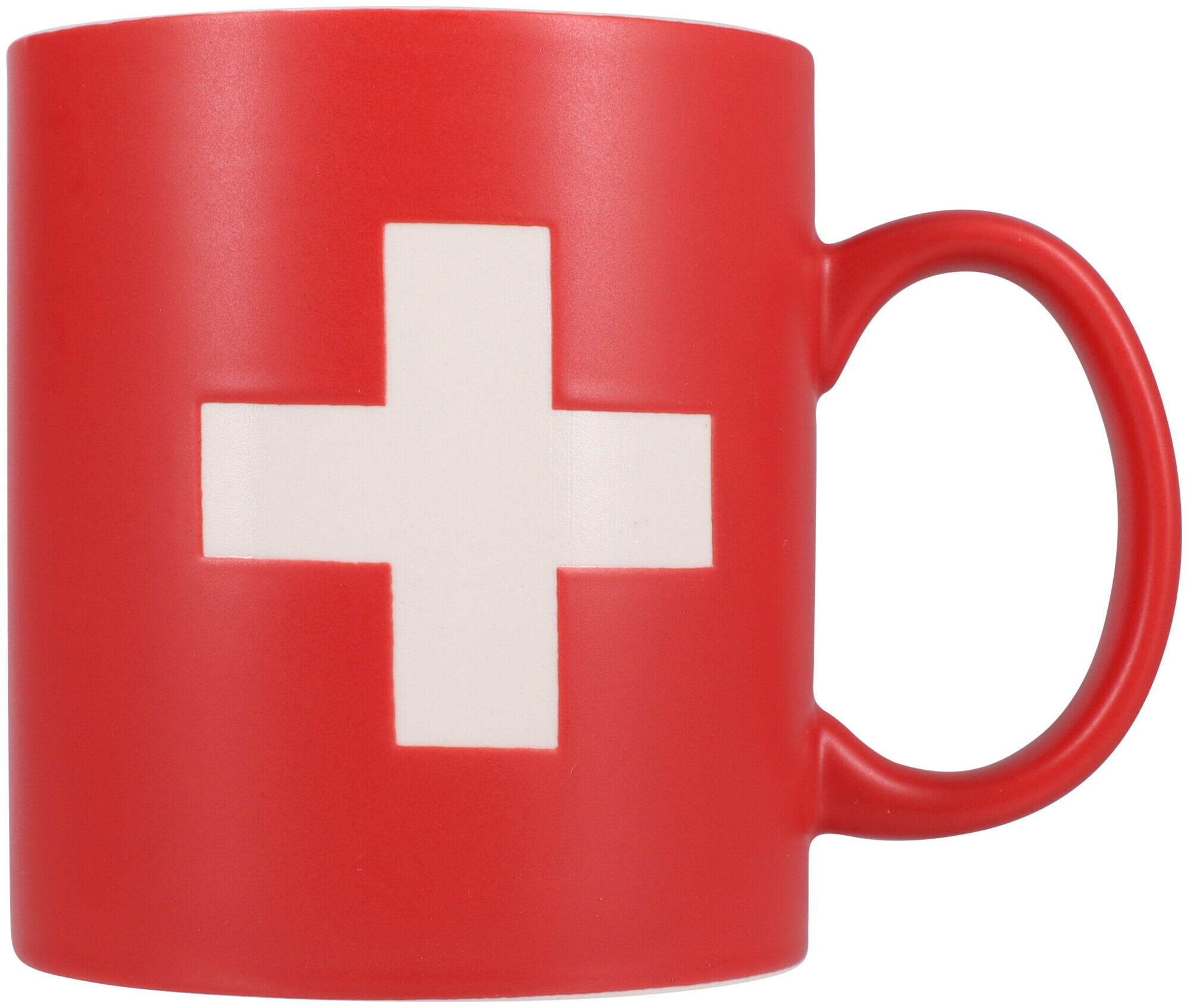 Image of Mug CH-Kreuz 540ml Porzellan