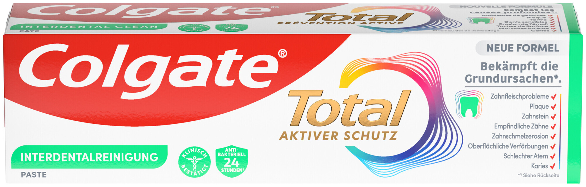 Image of Colgate Total Plus Interdentalreinigung Zahnpasta