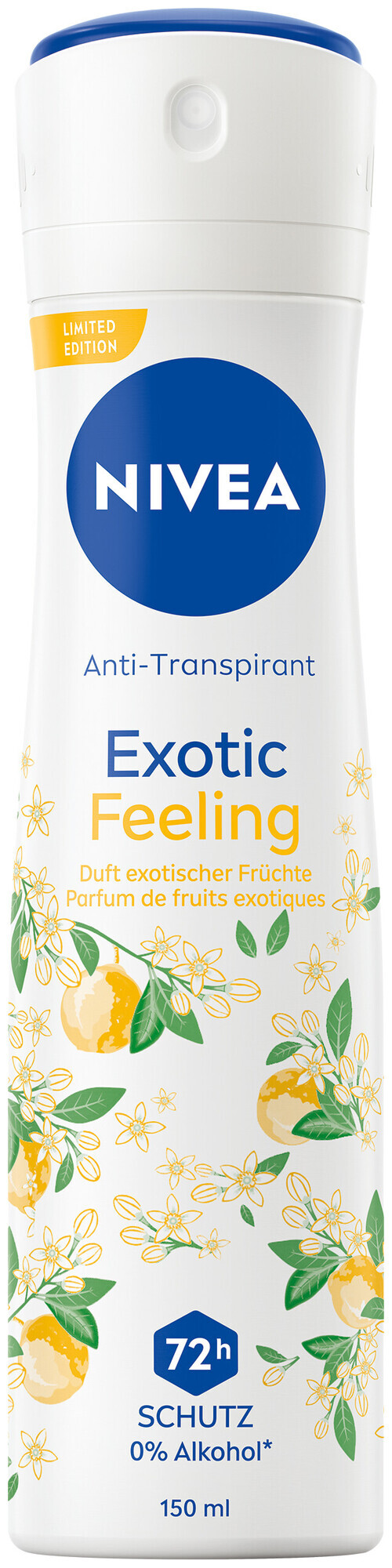 Image of Nivea DEO Tropical Sunrise Spray Female (150 ml)