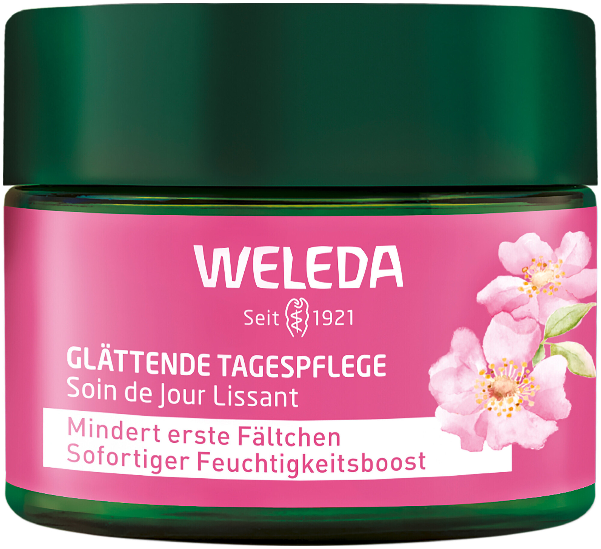 Image of Weleda Glättende Tagespflege Wildrose & Weisser Tee