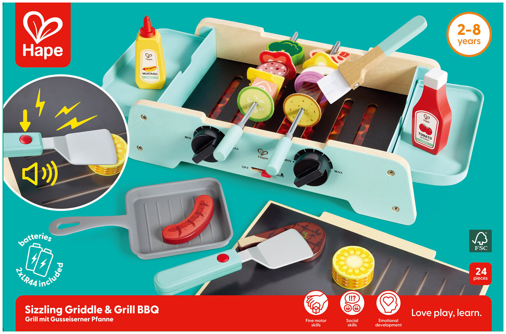 Image of Hape Grill mit gusseiserner Pfanne