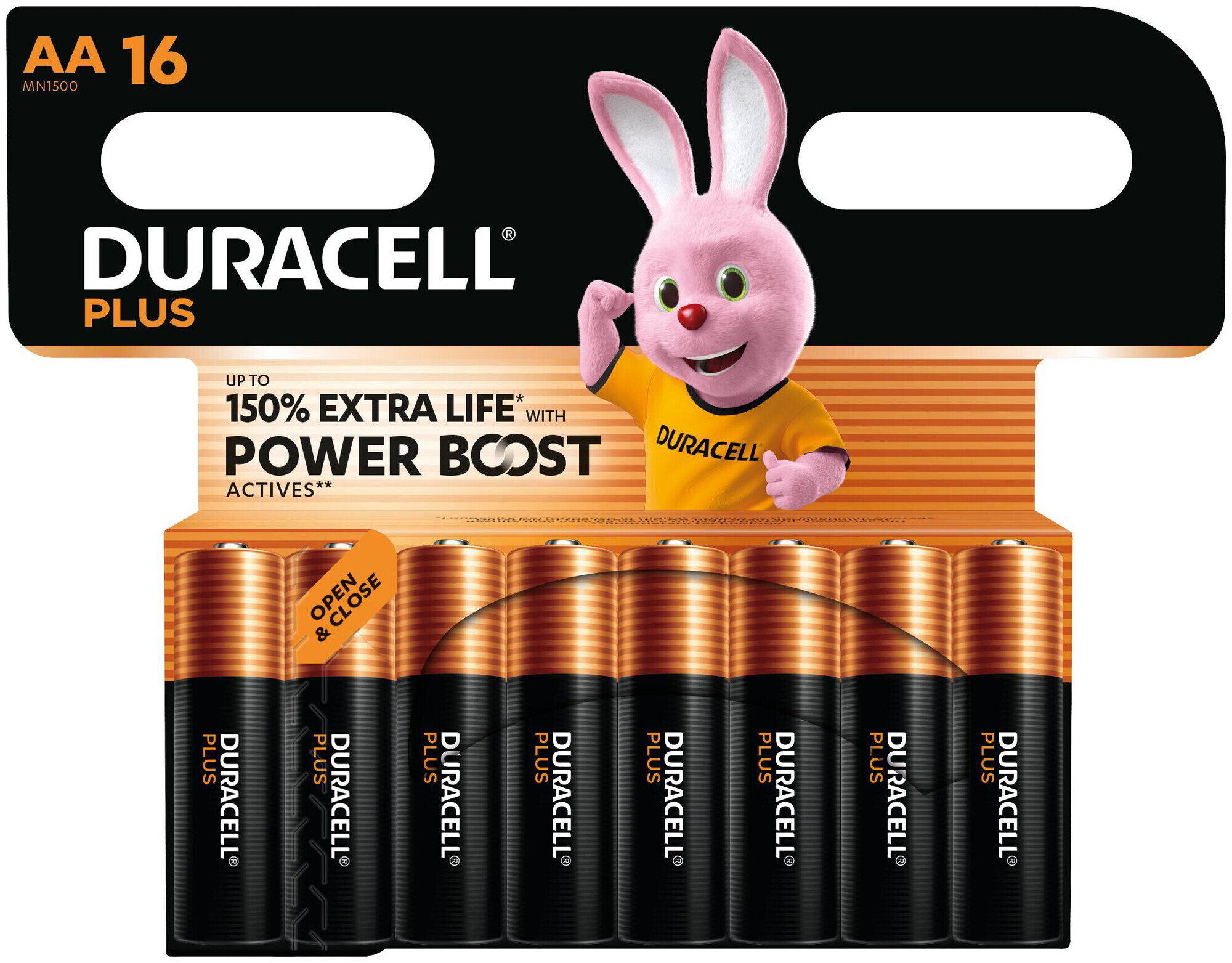 Image of Duracell Batterien Plus Aa/Lr6 16 Stück
