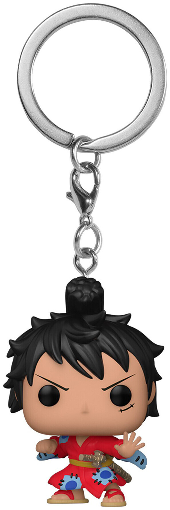 Image of Funko POP Keychain: One Piece- Luffy in Kimono