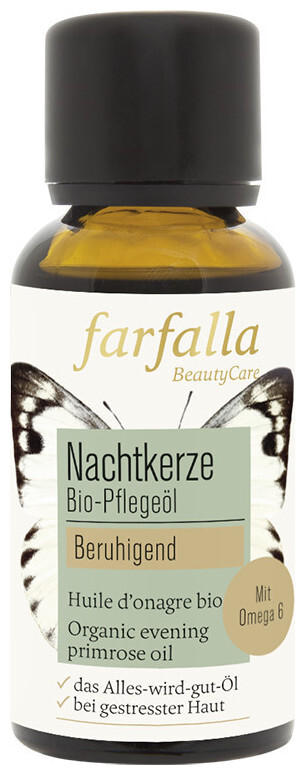 Image of farfalla Nachtkerze Bio-Pflegeöl 30ml beruhigend