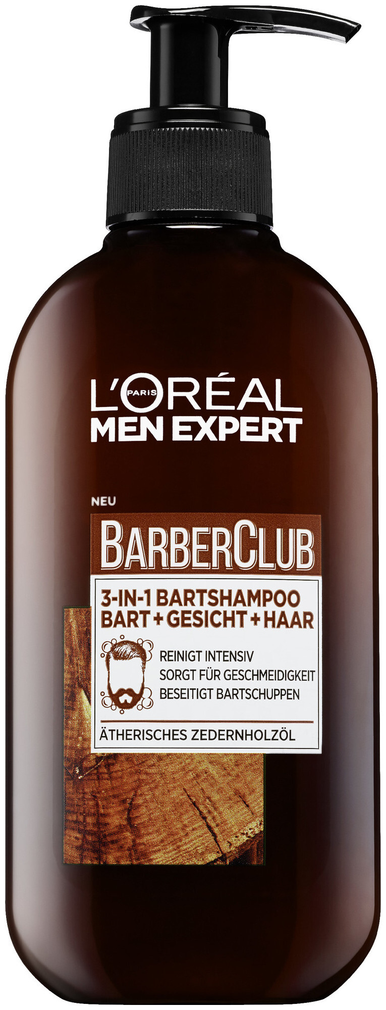Image of L'Oréal Paris Men Expert Barber Club 3-in-1 Bartshampoo Bart (200ml)