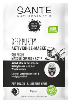 Image of Sante Maske Deep Purify Aktivkohle 11 g