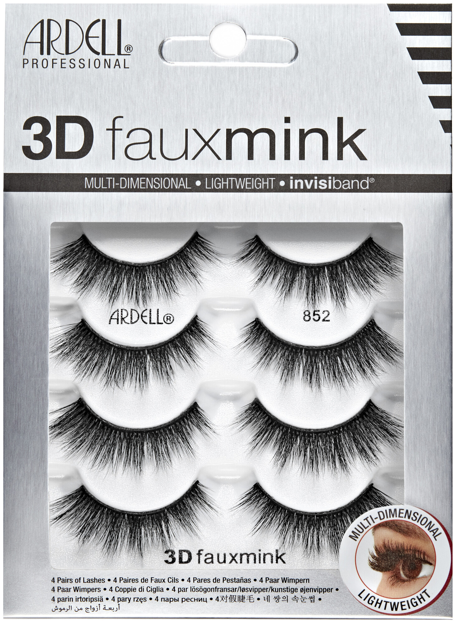Image of Ardell 3D Faux Mink 852 - Multipack