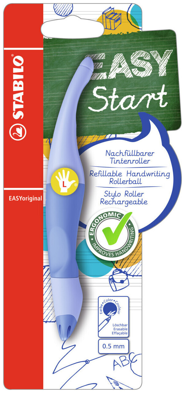 Image of Stabilo EASYoriginal Tintenroller pastell blau für Linkshänder