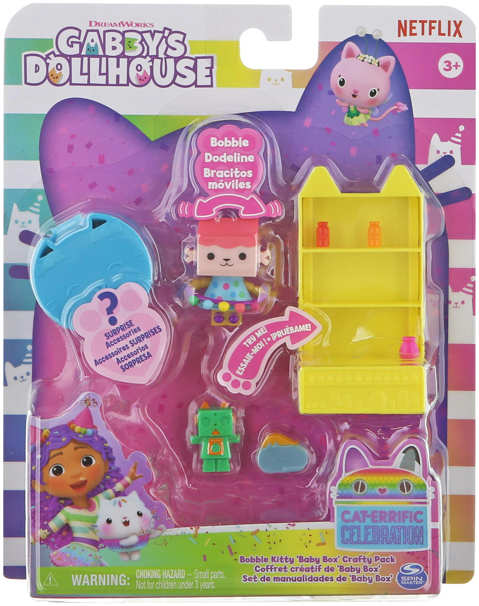 DREAMWORKS GABBY’S DOLLHOUSE Coffret créatif de Baby Box Gabby's Dollhouse, assortis