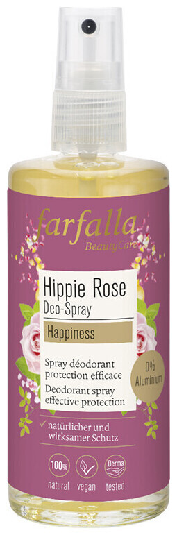 Image of farfalla Hippie rose Happiness, Deo-Spray, 100ml