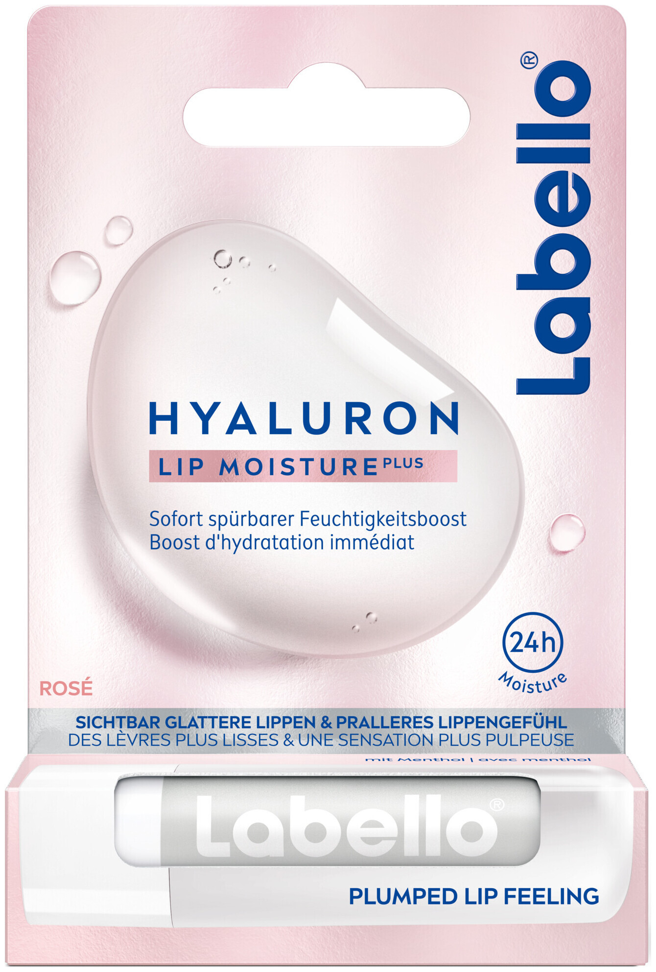 Image of Labello Hyaluron Lip Moisture Plus Rosé