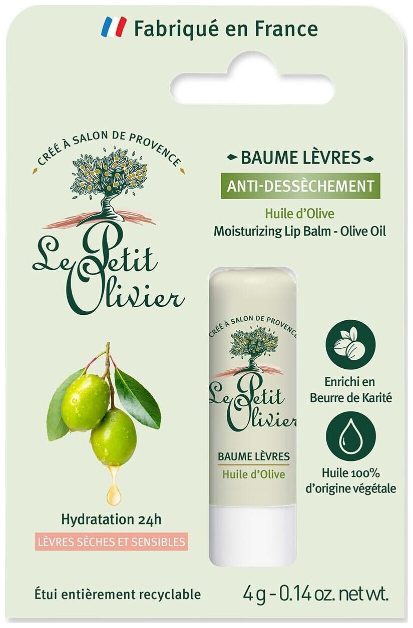 Image of Le Petit Olivier Anti-Trockenheits-Lippenbalsam - Olivenöl 4g