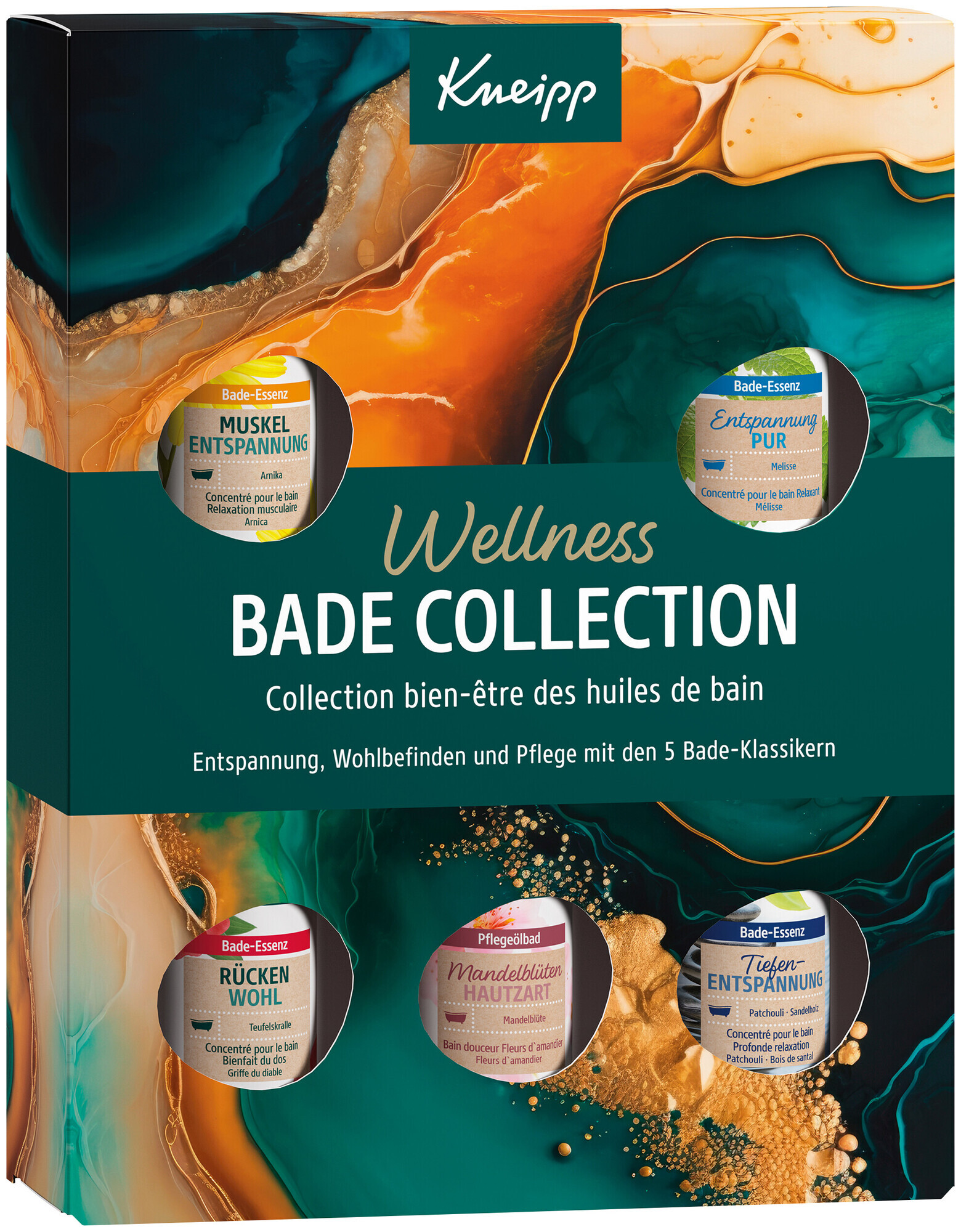 Image of Kneipp Wellness Bade Collection Geschenkpackung 5 x 20 ml