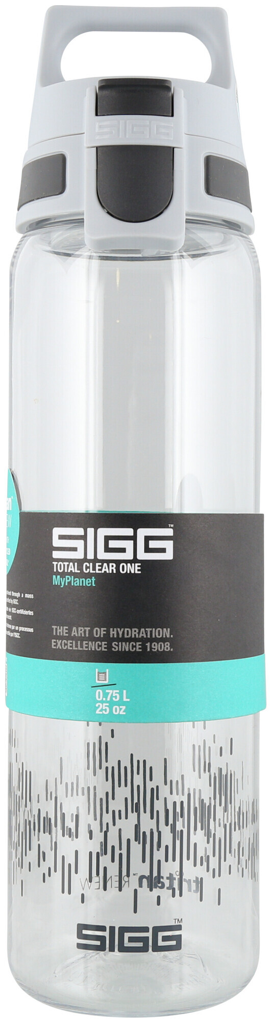 Image of Sigg Trinkflasche Total Clear One Myplanet grau 0.75cl