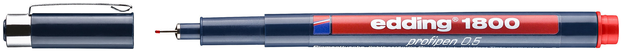 Image of edding Profipen 1800 0,5mm rot