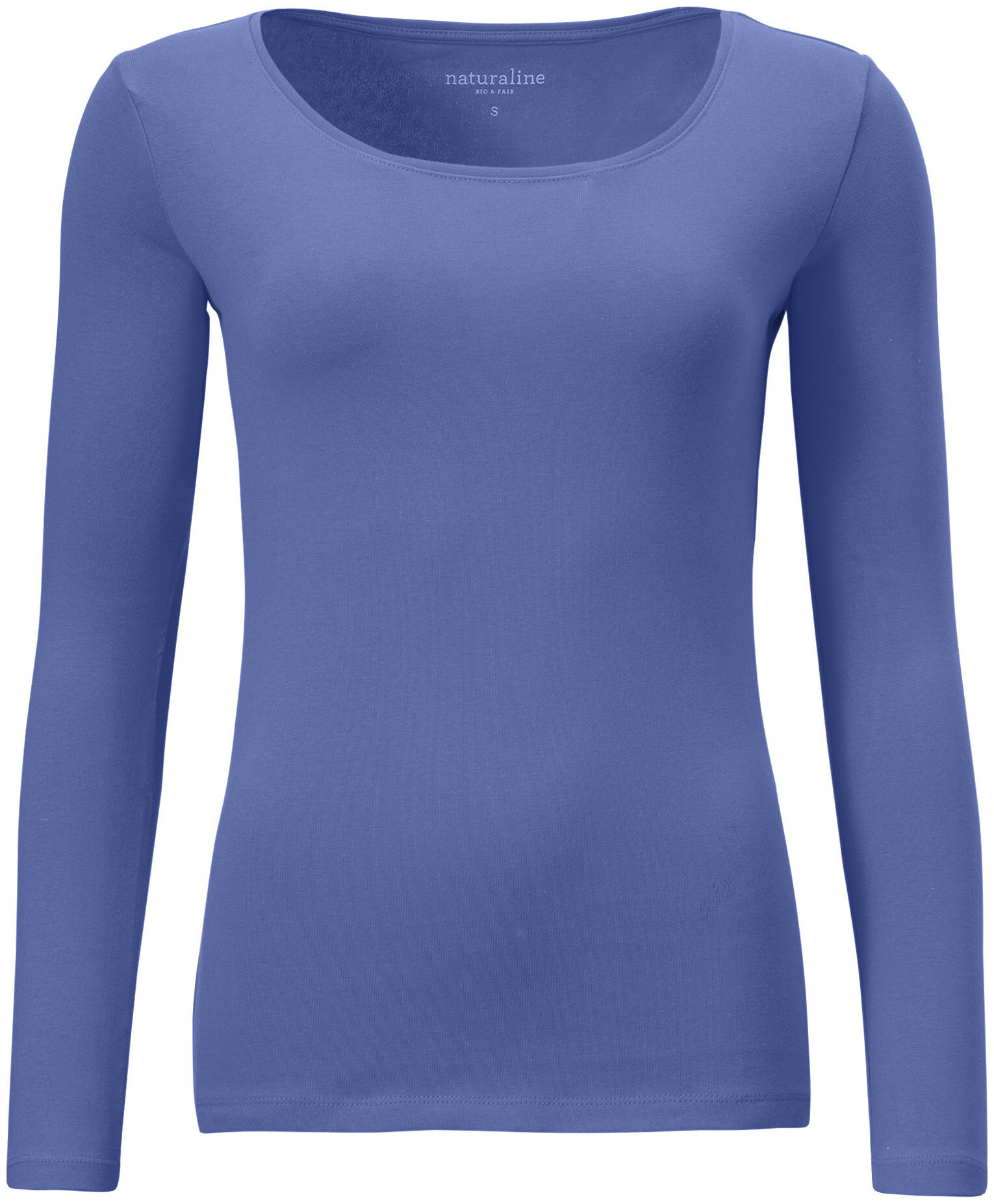Naturaline Textil Naturaline Damen Shirt langarm blau S