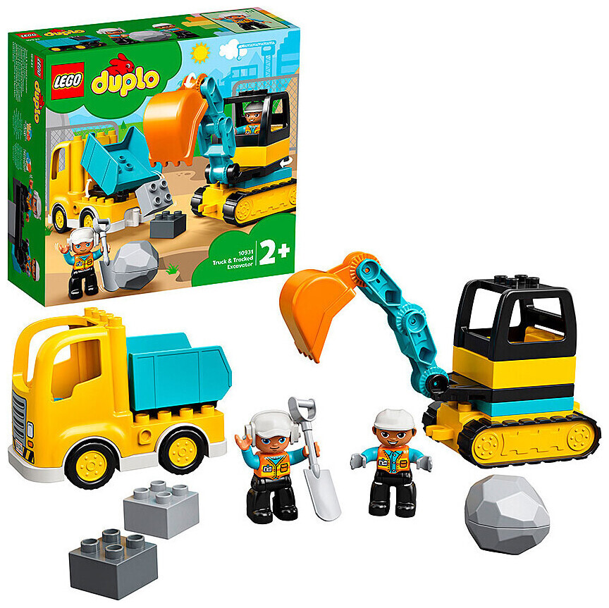 Image of Lego Duplo Lego® Duplo® 10931 Bagger und Laster 2+ Jahre