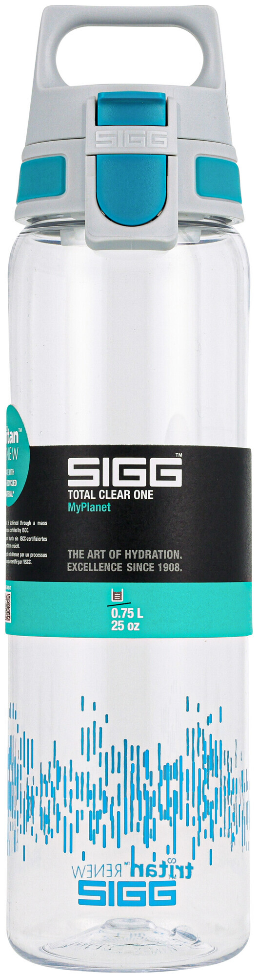 Image of Sigg Trinkflasche Total Clear One Myplanet aqua 0.75l