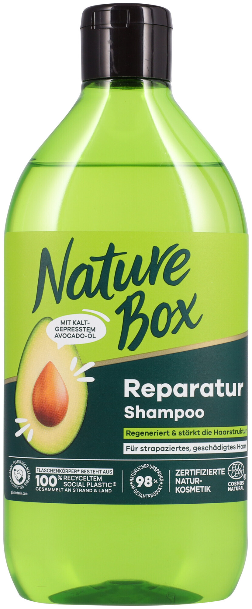 Image of Nature Box Reparatur Shampoo Avocado-Öl 385 ml