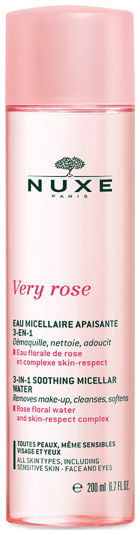 Image of Nuxe Very Rose Beruhigendes 3-in-1-Mizellen-Reinigungswasser 200ml