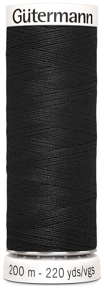 Image of Gütermann Nähfaden Allesnäher 200 m schwarz 0000