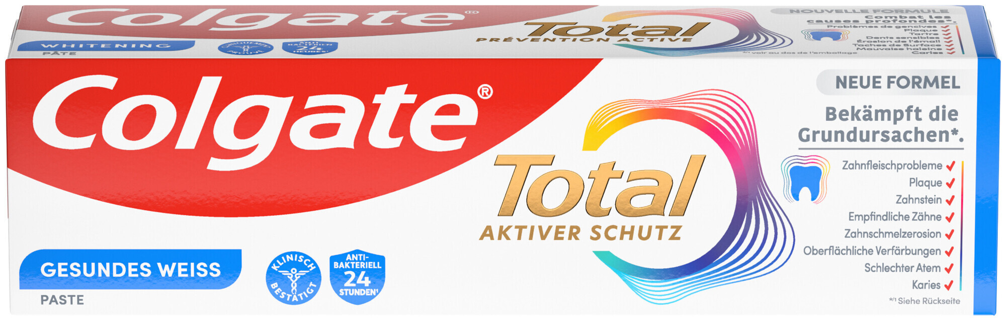 Image of Colgate Total Plus gesundes Weiss Zahnpasta