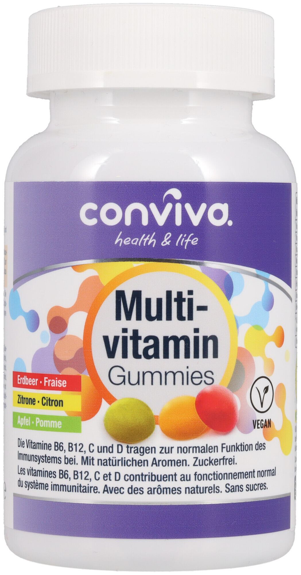 Image of Conviva Multivitamin Gummies Vegan zuckerfrei