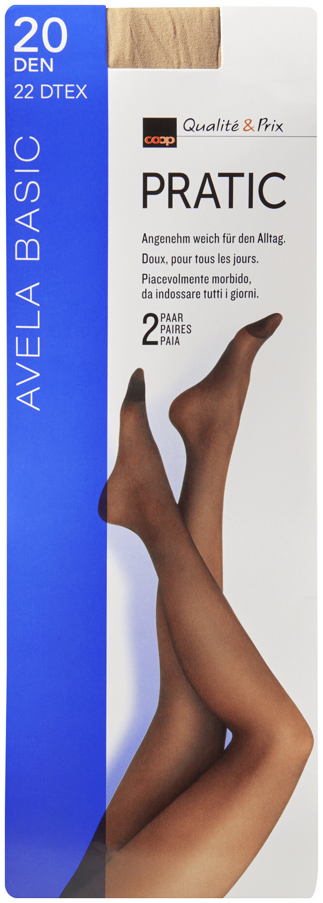 Image of Avela Strumpfhose Pratic Natural 10 - 10.5