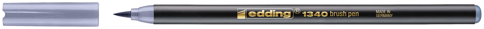 Image of edding Brushpen 1340 silbergrau