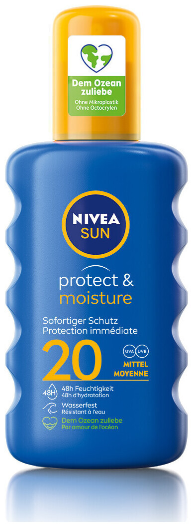 Image of Nivea Sun Protect & Moisture Sonnenspray LSF 20