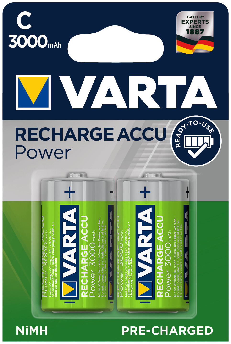 Varta Accu C Power 3000mAh 2er Bli