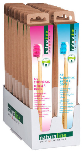 Image of Naturaline Cosmetics Naturaline Holz-Zahnbürste Kids
