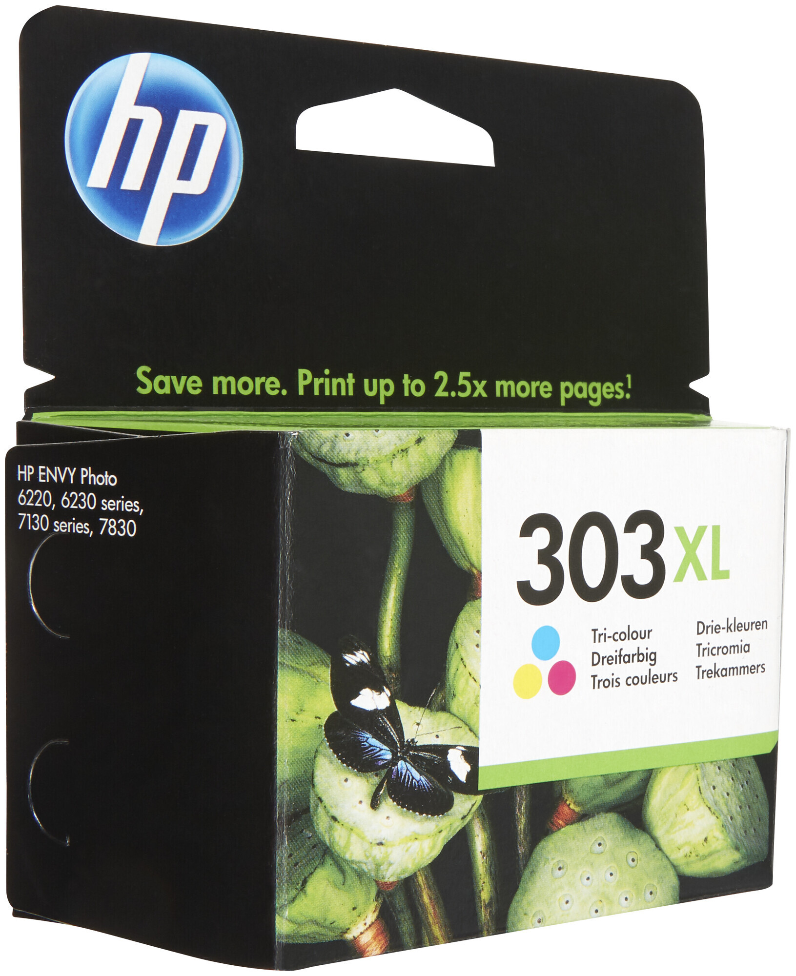 HP Tintenpatrone 303Xl color EnvyPhoto T6N03Ae