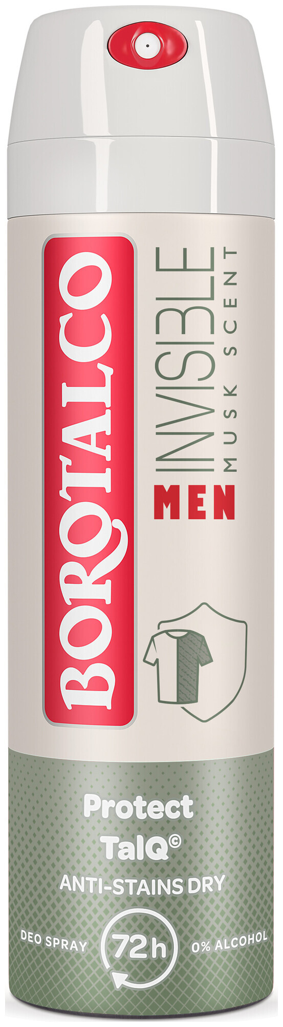 Image of Borotalco Deo Men Invisible Dry mit Protect TalQ©