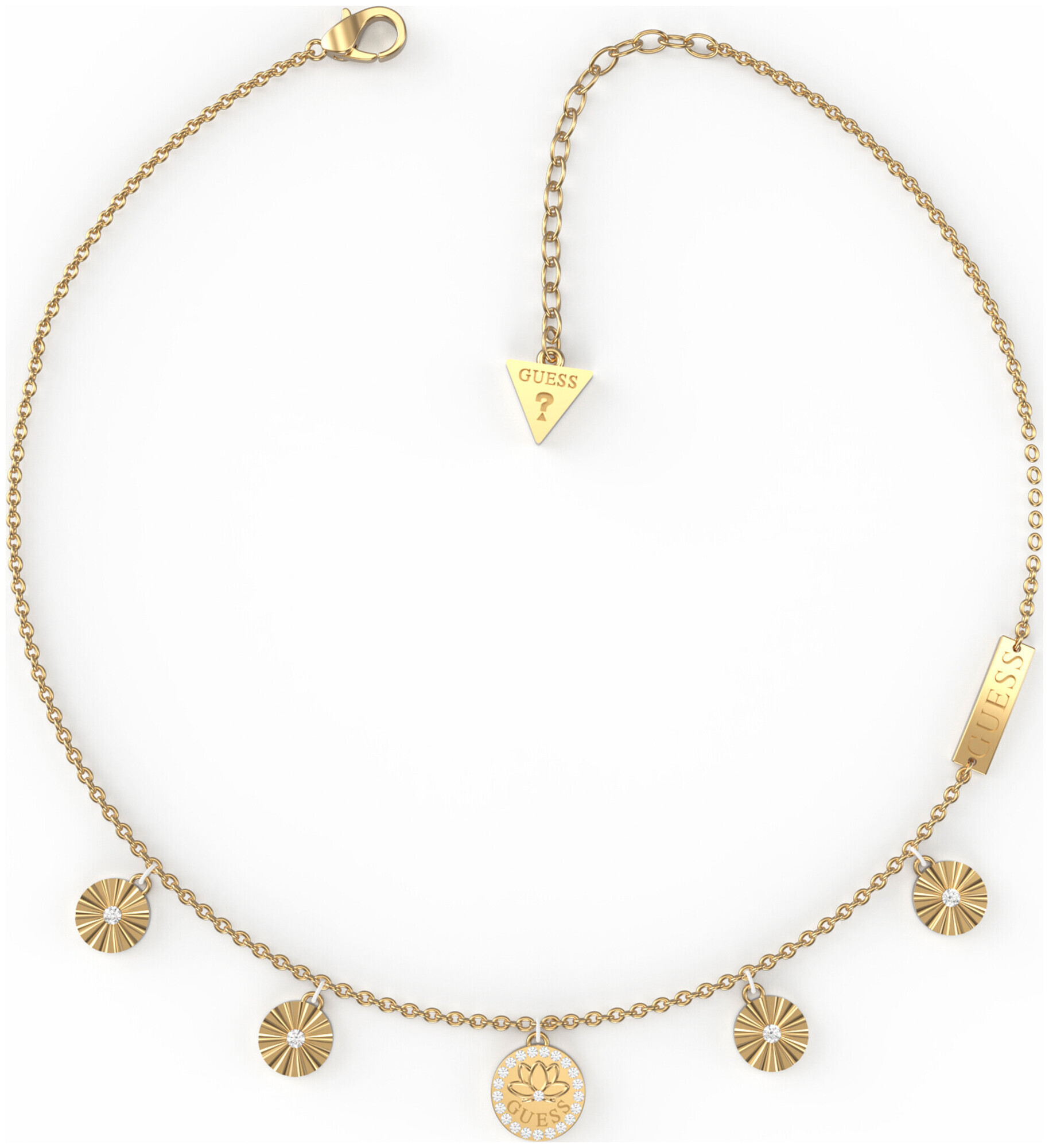 Image of Guess Jewels Guess Damen Halskette Lotus