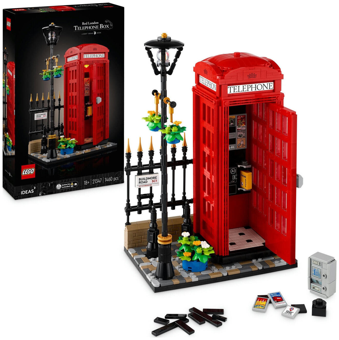Lego Ideas 21347 Rote Londoner Telefonzelle