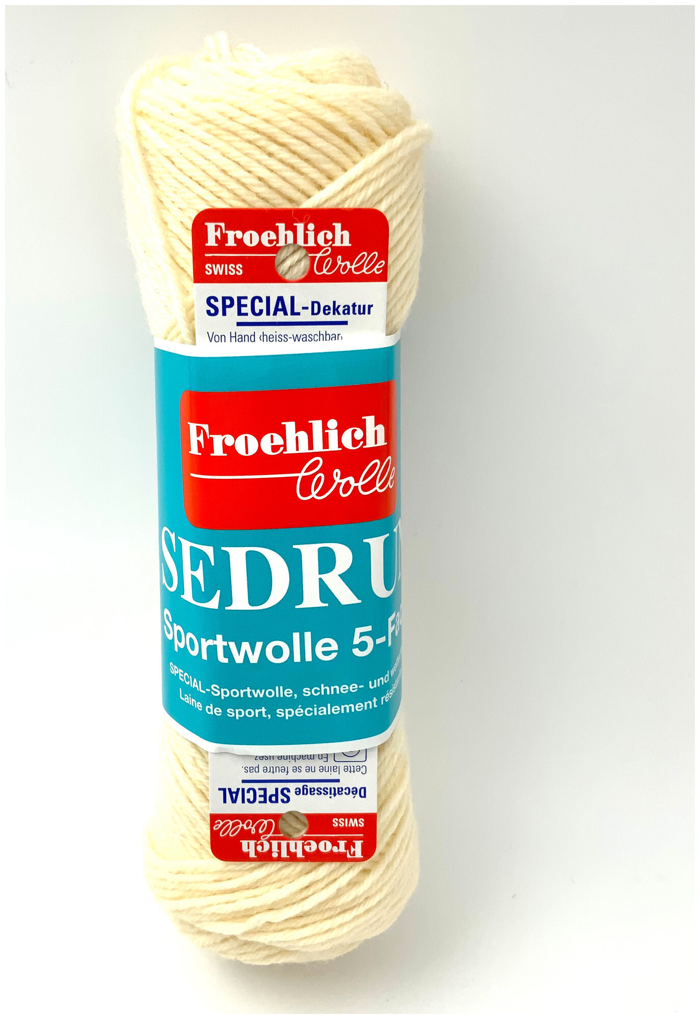 Image of Froehlich Sedrun 5500 Sportsockenwolle écru 50g