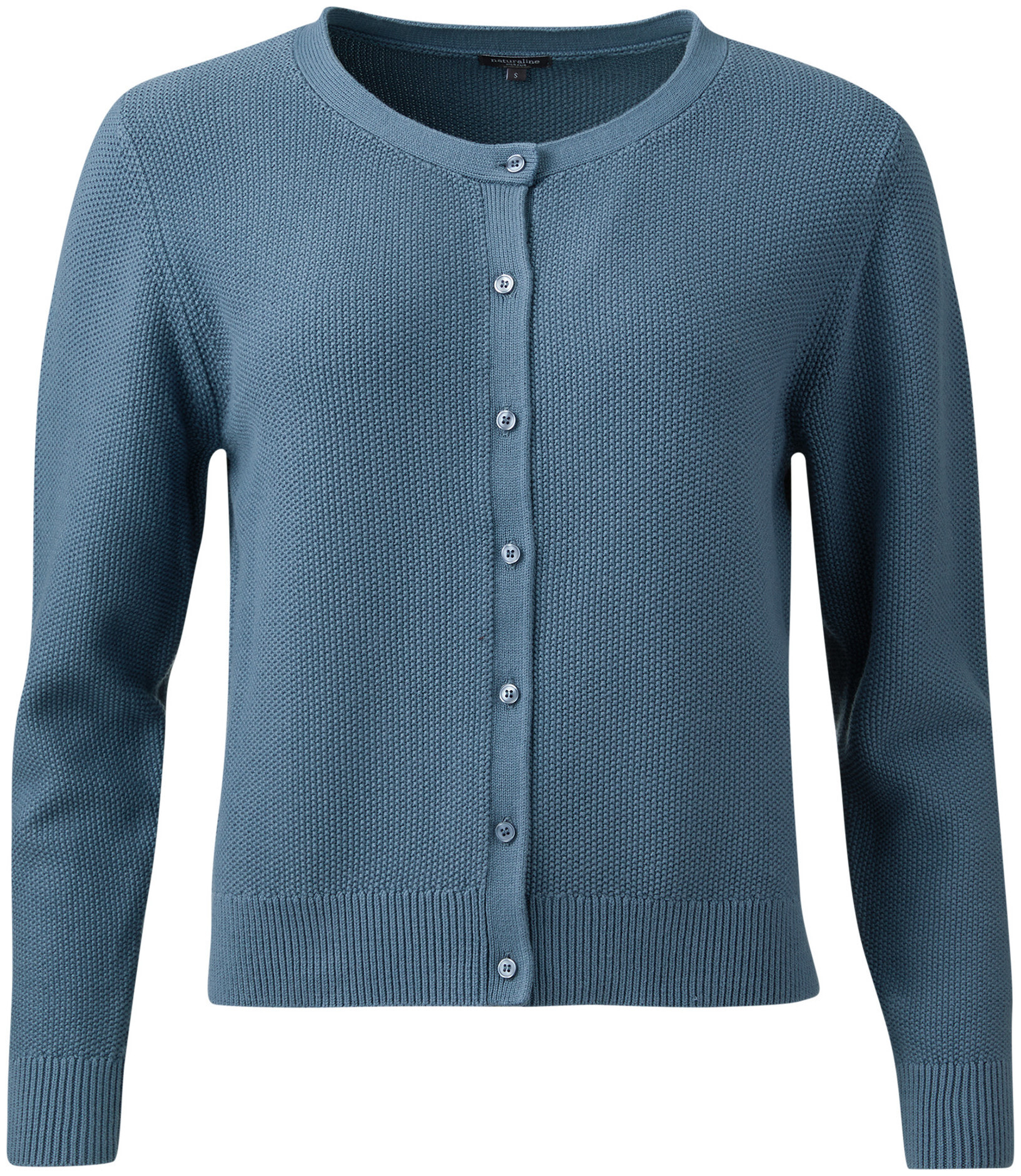 Image of Naturaline Textil Naturaline Damen Strickjacke blau XL