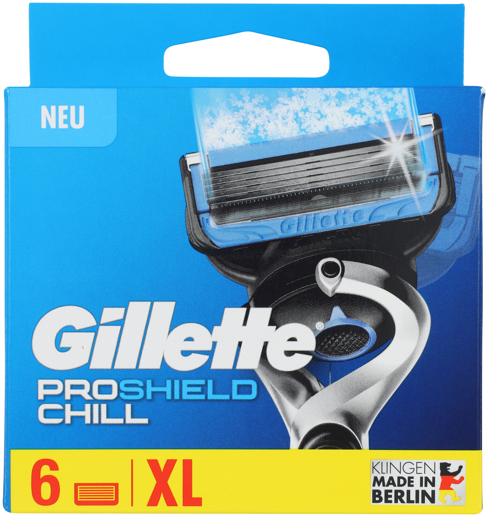 Image of Gillette ProShield Chill Klingen 6 Stück