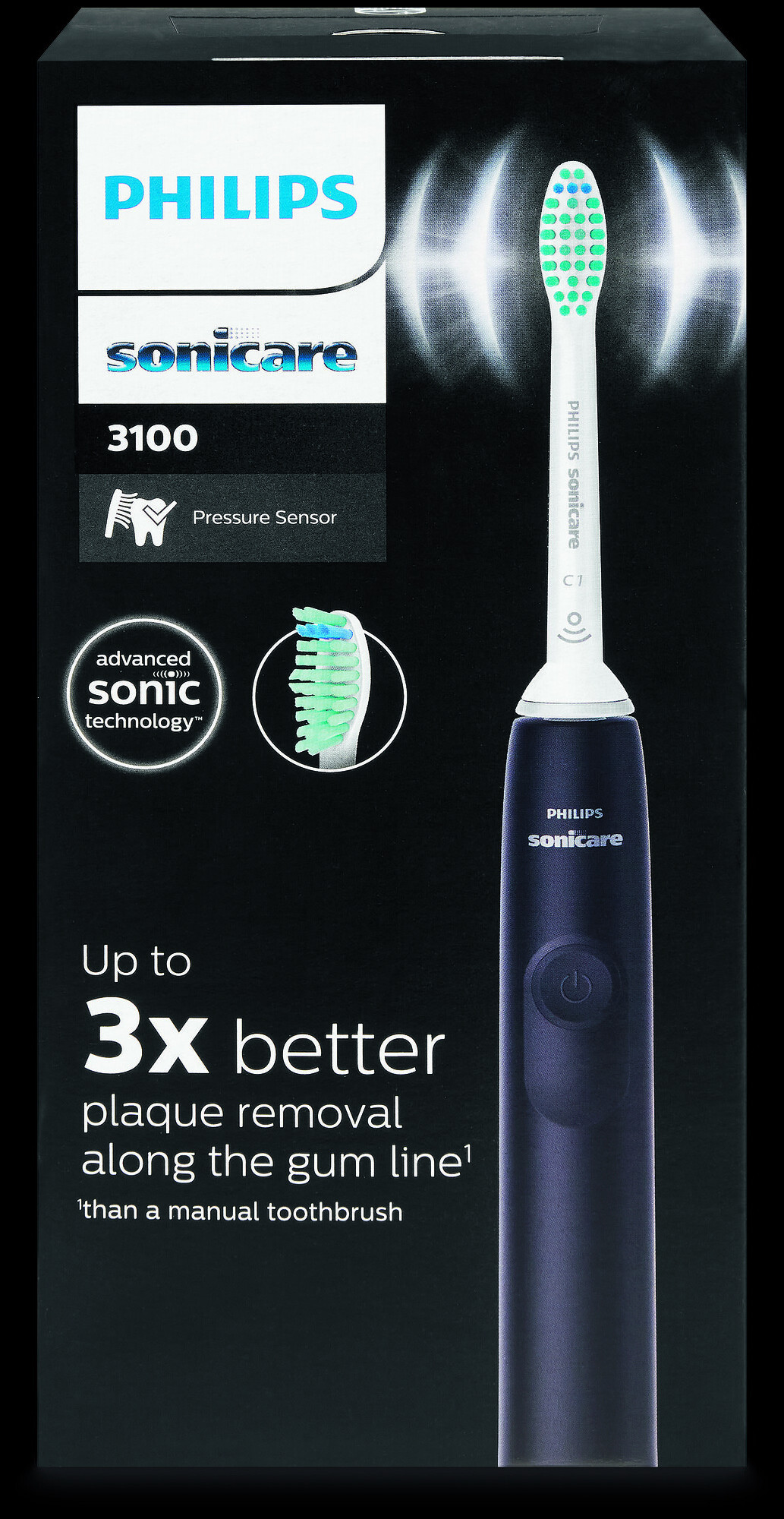 Image of Philips Sonicare 3100, schwarz